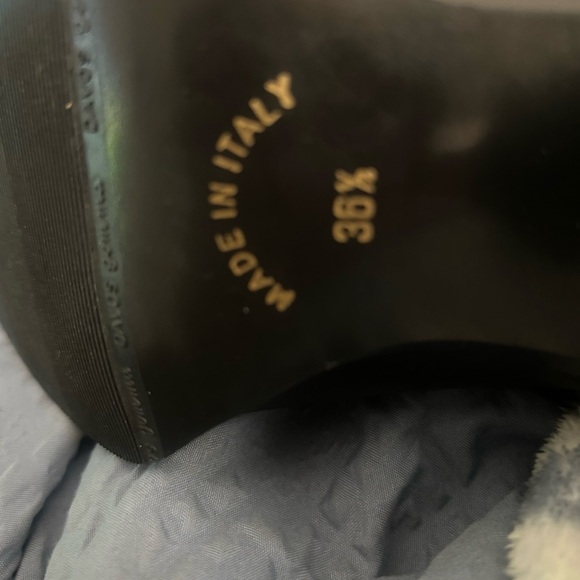 SIMARD (Davos Gomma) size 6.5 near NEW luxury square toed Italian leather boots - Picture 8 of 14